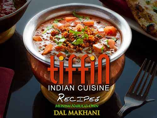 Tiffin Indian Cuisine Recipes: make your own Indian Food at home. Philadelphia Cherry Hill Delaware & Montgomery Counties, South Philly, East Hanover Morris County