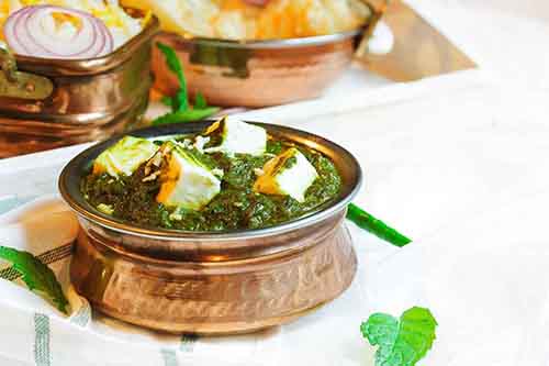 Indian Restaurant King of Prussia KOP 19406 19073 Upper Providence 19063 Tiffin Indian Cuisine Recipe Blog#4 How to Make your own Saag Paneer at home