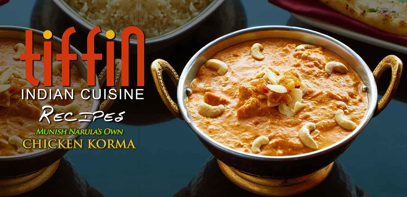 Tiffin Indian Cuisine Recipes: make your own Indian Food at home. Philadelphia Cherry Hill Delaware & Montgomery Counties, South Philly, East Hanover Morris County