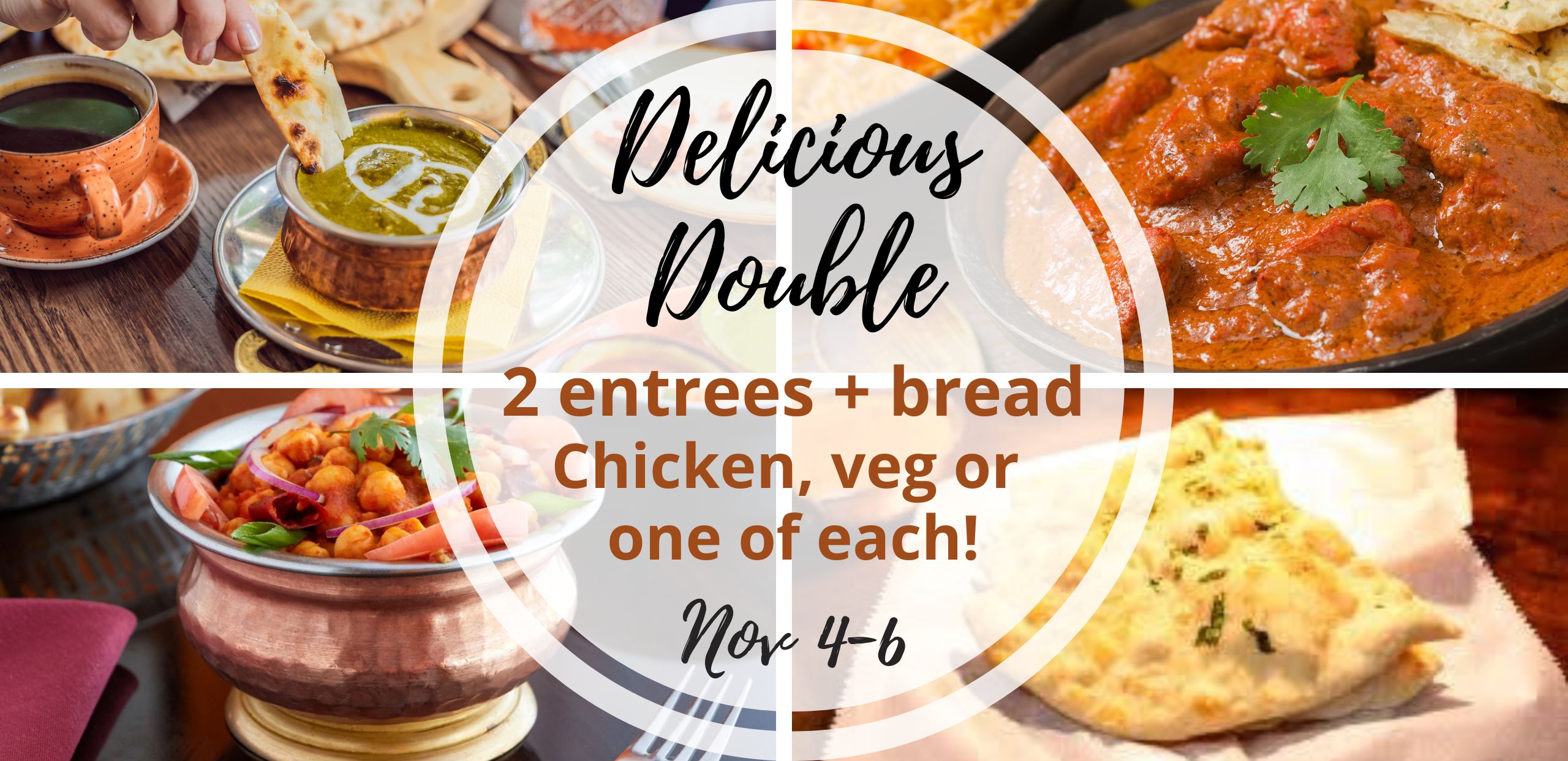 Delicious Double Entree Deal!