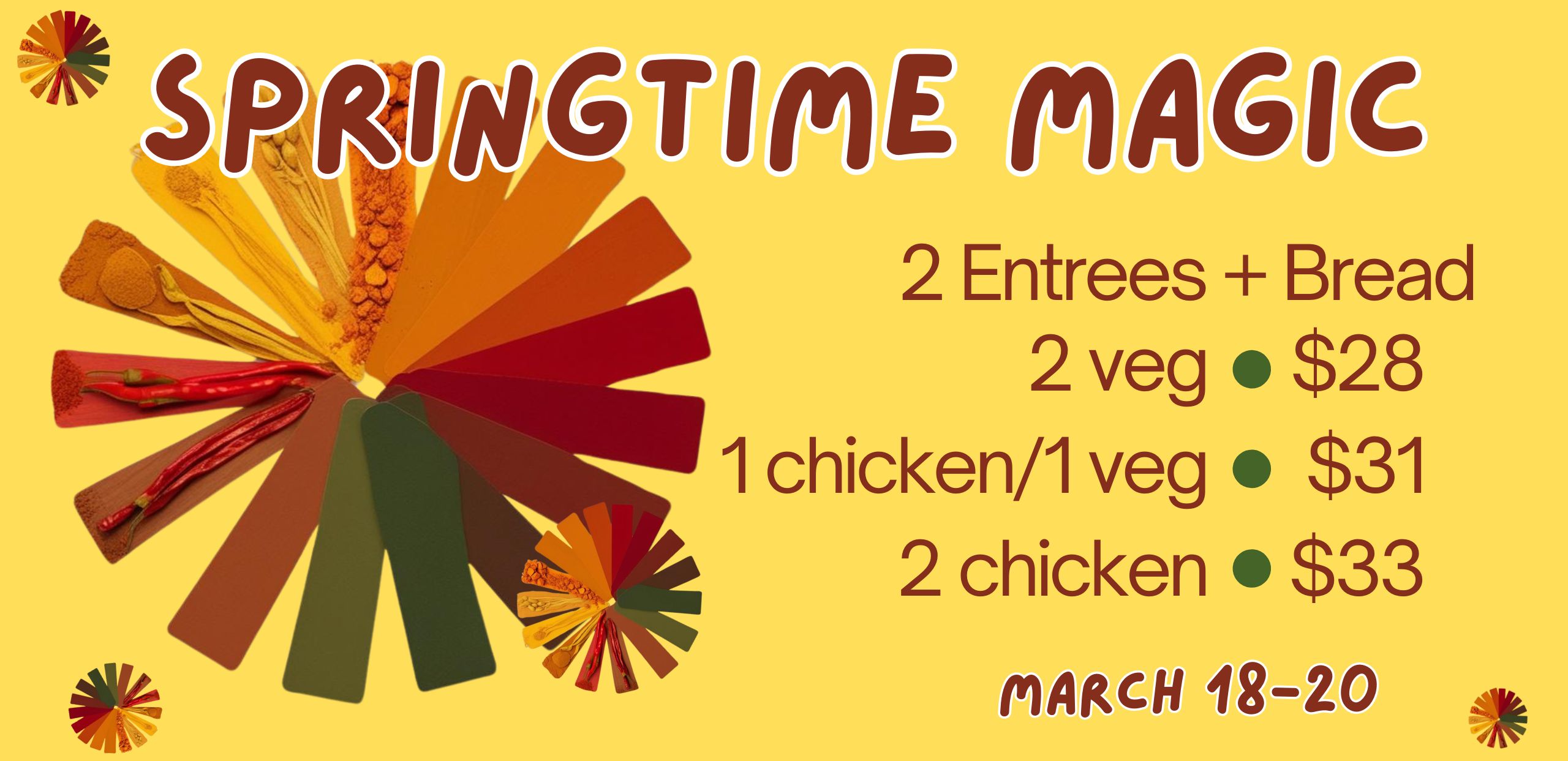 Springtime Holi Deal!