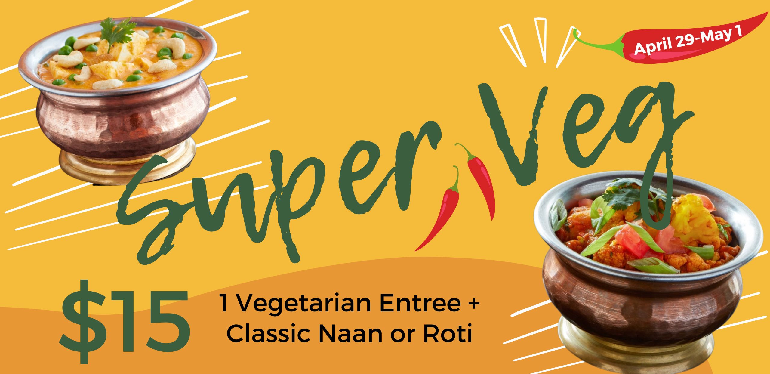 Vegetarian Deal!
